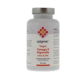 Epigenar vegan omega 3 algenolie
