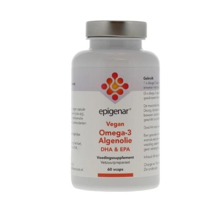 Epigenar vegan omega 3 algenolie