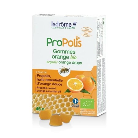 Propolis gommetjes met sinaassmaak bio