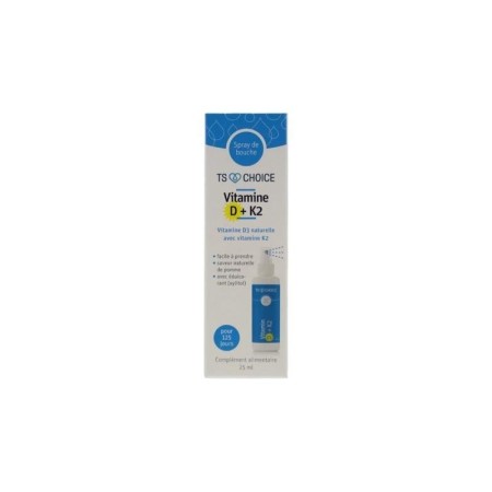Vitamine d3 + k2 spray