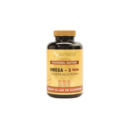 Artelle omega3forte 1000mg 33%epa 22%dha