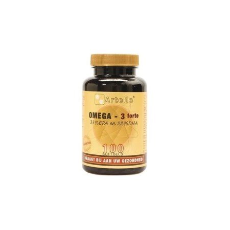 Artelle omega3forte 1000mg 33%epa 22%dha