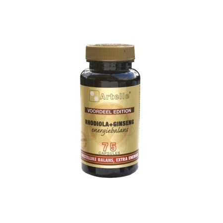 Artelle rhodiola/ginseng energiebalans