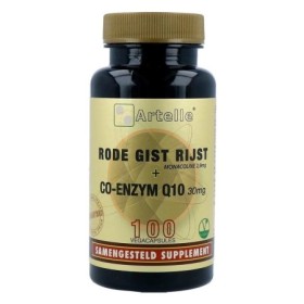 Artelle rode gist rijst + q10 30 mg 100
