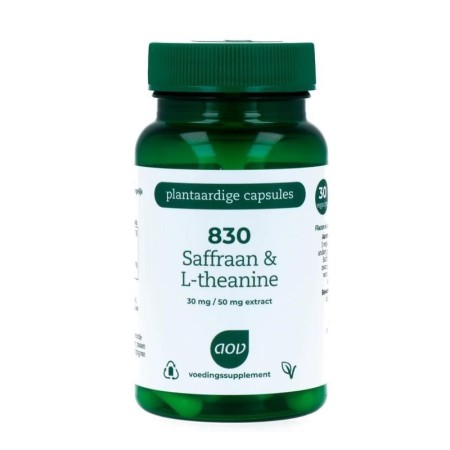 830 saffraan & l-theanine