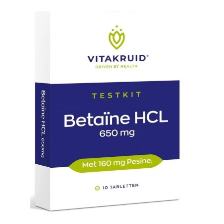 Betaïne hcl testkit