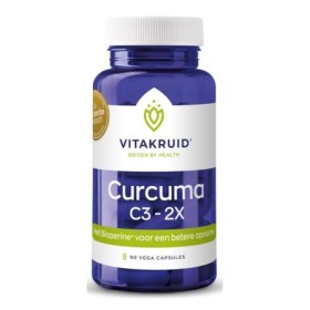 Curcuma c3-2x met bioperine® 60