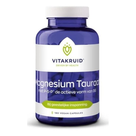 Magnesium tauraat met vitamine b6 (p5p)