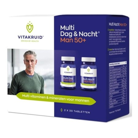 Multi dag & nacht man 50+ 100% vegan