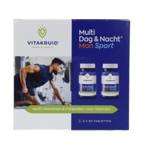 Multi dag/nacht man sport 100% vegan