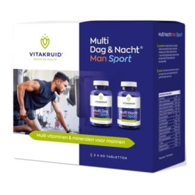 Multi dag/nacht man sport 100% vegan