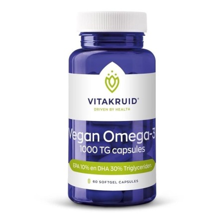 Vegan omega 3 1000 tryglyceriden 300 dha