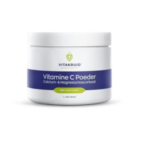 Vitamine c poeder calcium-& magnesiumasc