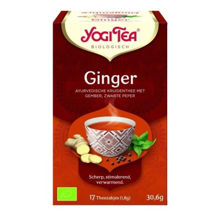 Yogi tea ginger 17tb bio