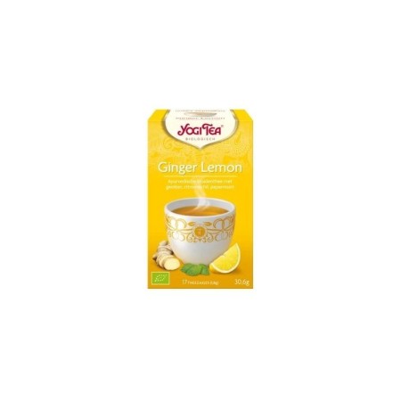 Yogi tea ginger lemon 17tb bio