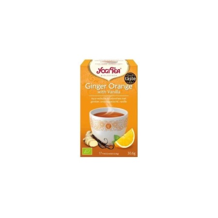 Yogi tea ginger orange vanilla 17tb bio