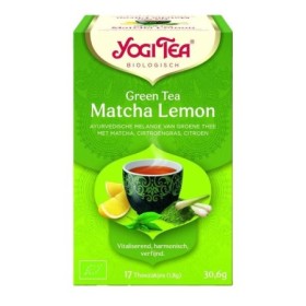 Yogi tea green tea matcha lemon 17tb bio