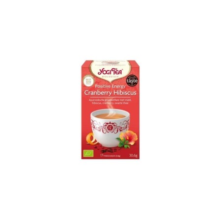 Yogi tea pe cranberry hibiscus 17tb bio