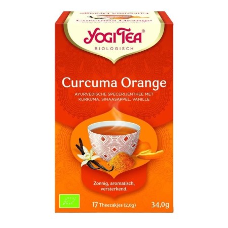 Yogi tea turmeric orange 17tb bio