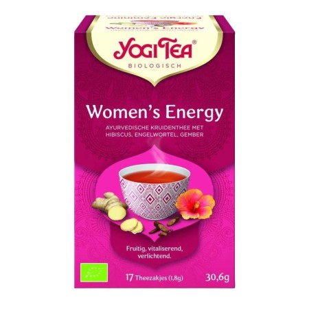 Yogi tea women's energy 17tb bio
