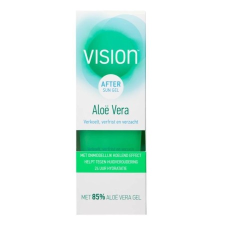 Vision after sun aloe vera gel