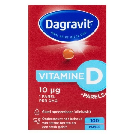 Dagravit vitamine d pearls 10 ug