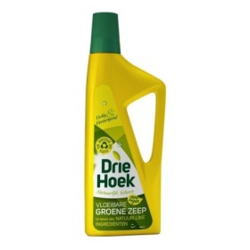 Driehoek vloeibare groene zeep