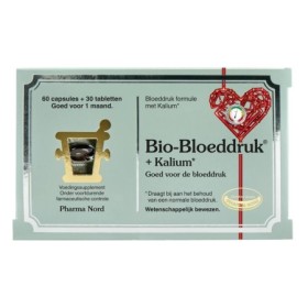 Bio-bloeddruk + kalium 60caps + 30tabl