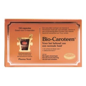 Bio-caroteen voor behoud normale huid