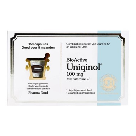 Bioactive ubiqinol 100mg met vitamine c