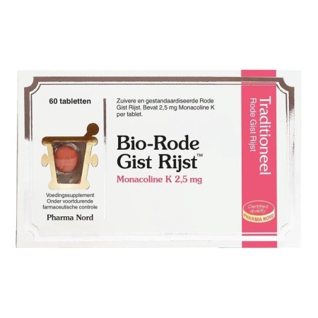 Bio-rode gist rijst monacoline k 2,5mg