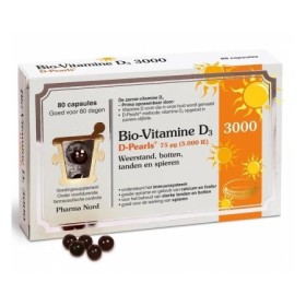 Bio-vitamine d3 75mcg 3.000ie pearls