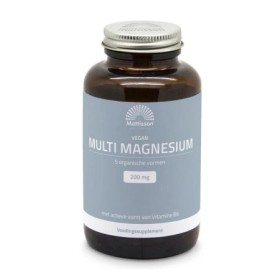 Multi magnesium 5 org vormen met b6 p5p