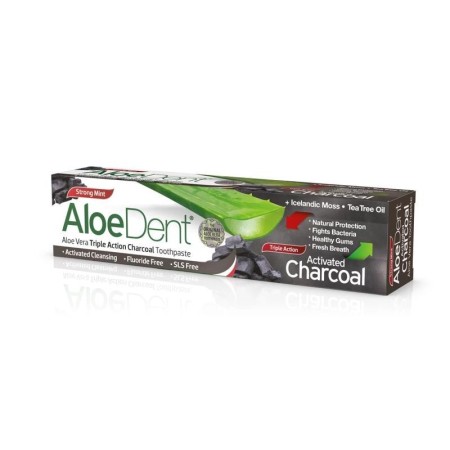 Aloe dent tandpasta charcoal