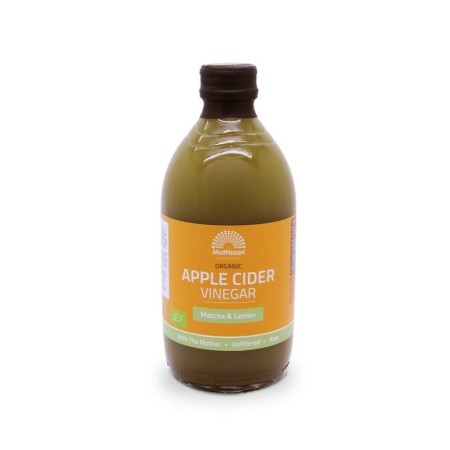 Apple cider vinegar matcha & lemon bio