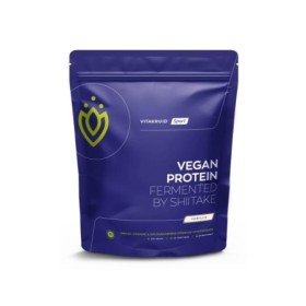Vegan protein fermented dark vanilla