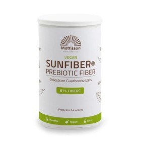Vegan sunfiber prebiotic guarboonvezels