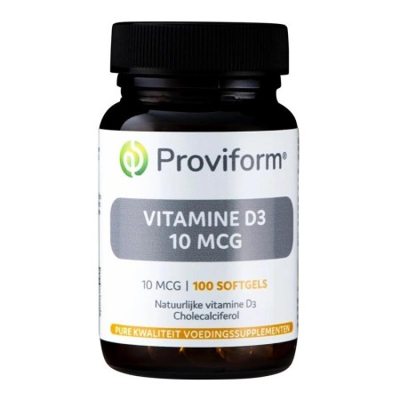 Vitamine d-3 10mcg (400 ie) 100softgels