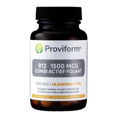 Vitamine b12 1500mcg combi actief folaat