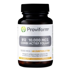 Vitamine b12 10.000mcg combi actief fol