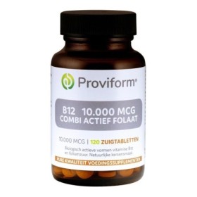 Vitamine b12 10.000mcg combi actief fol