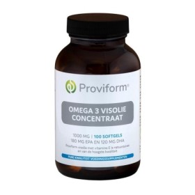 Omega 3 visolie concentr 1000mg 100