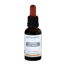 Vitamine d3 druppels 5 mcg vegan