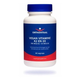 Vegan vitamine k2 100 mcg en d3 50 mcg
