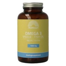 Omega 3 visolie epa18%/dha 12% 1g 120cap