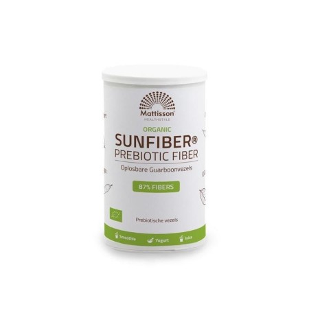 Organic sunfiber oplosbare guarboonvezel