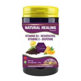 Vit b3 resveratrol vitamine c bioperine