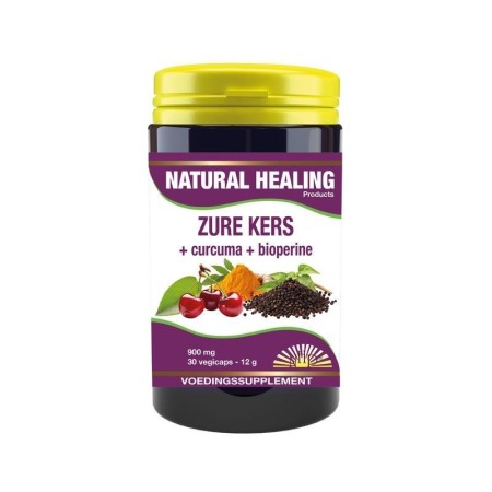 Zure kers/curcuma/piper nigrum