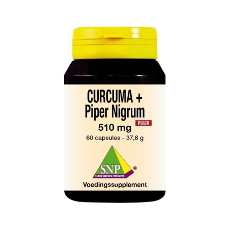 Curcuma & piper nigrum 510 mg puur