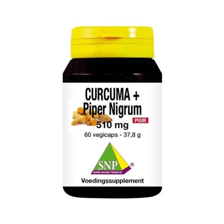 Curcuma & piper nigrum 510 mg puur